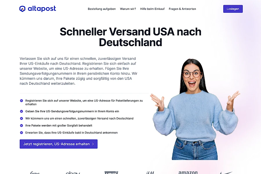 Landing page